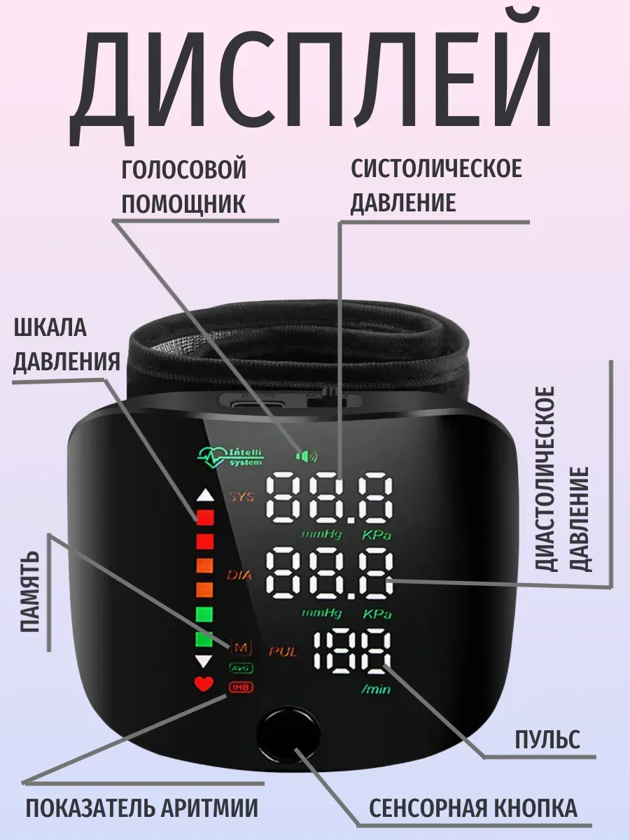 Тонометр на запястье